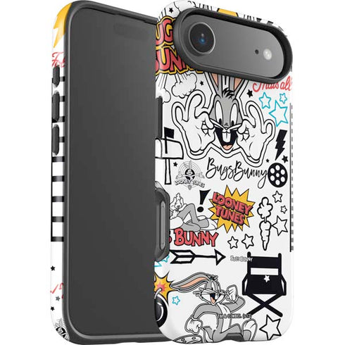 Looney Tunes Bugs Bunny Patches iPhone 17 Air Impact Case