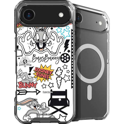 Looney Tunes Bugs Bunny Patches iPhone 17 Air MagSafe Case