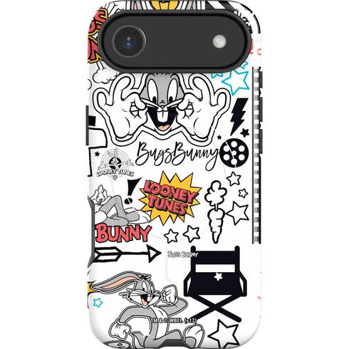 Looney Tunes Bugs Bunny Patches iPhone 17 Air Magsafe Impact Case