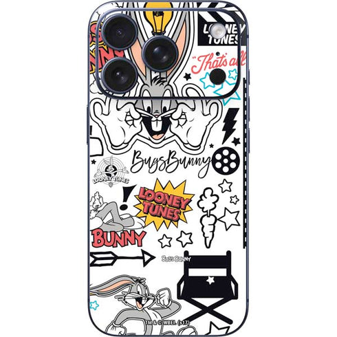 Looney Tunes Bugs Bunny Patches iPhone 17 Pro Skin