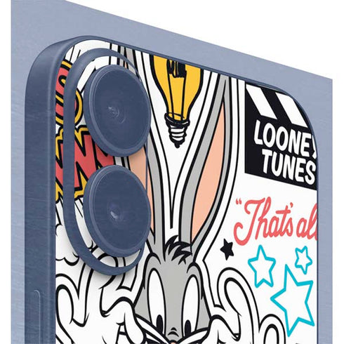 Looney Tunes Bugs Bunny Patches iPhone 17 Skin