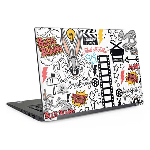 Looney Tunes Bugs Bunny Patches Dell Latitude Skin