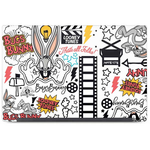 Looney Tunes Bugs Bunny Patches Dell Latitude Skin