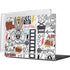 Looney Tunes Bugs Bunny Patches MacBook Pro 14in (2021-24) Case plus Skin