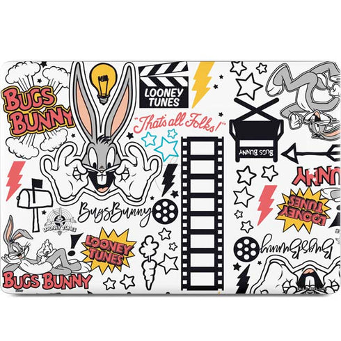 Looney Tunes Bugs Bunny Patches MacBook Skins