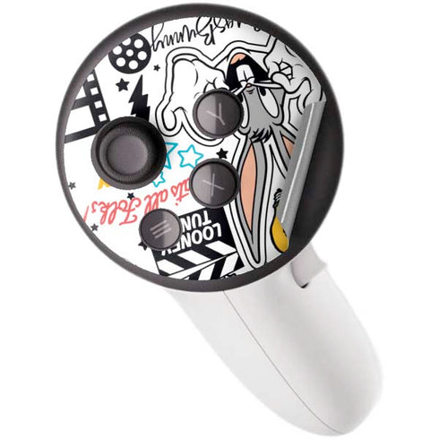 Looney Tunes Bugs Bunny Patches Meta Quest 3S Skin