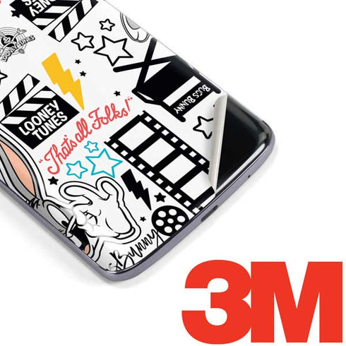 Looney Tunes Bugs Bunny Patches Moto E5 Plus Skin