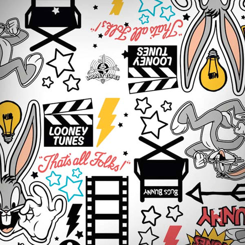 Looney Tunes Bugs Bunny Patches Moto G6 Skin