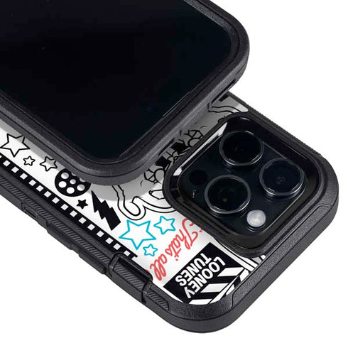 Looney Tunes Bugs Bunny Patches Otterbox Defender iPhone Skin