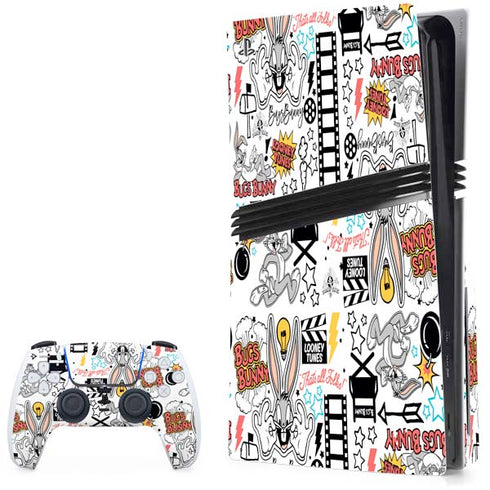 Looney Tunes Bugs Bunny Patches PlayStation PS5 Skins