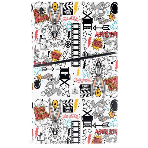 Looney Tunes Bugs Bunny Patches PS5 Slim Digital Edition Console Skin
