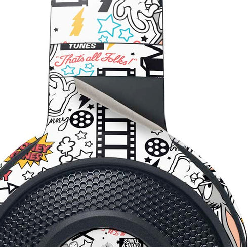 Looney Tunes Bugs Bunny Patches Razer Kraken X Skin