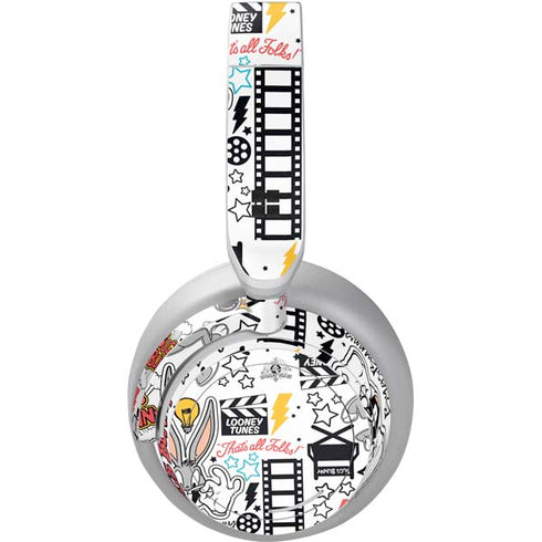 Looney Tunes Bugs Bunny Patches Surface Headphones Skin