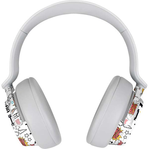 Looney Tunes Bugs Bunny Patches Surface Headphones Skin