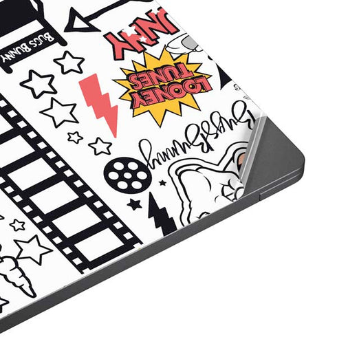 Looney Tunes Bugs Bunny Patches Surface Laptop 7 13.8in Skin