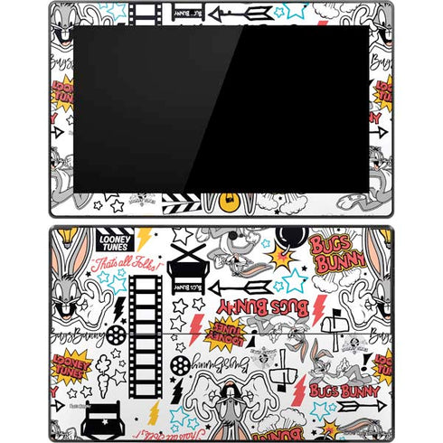 Looney Tunes Bugs Bunny Patches Surface Pro Tablet Skin