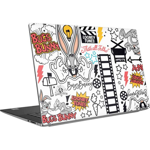 Looney Tunes Bugs Bunny Patches Dell XPS Skin