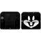 Looney Tunes Bugs Bunny Plain Black and White Nintendo 2DS Skin