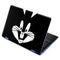 Looney Tunes Bugs Bunny Plain Black and White Aspire R11 11.6in Skin