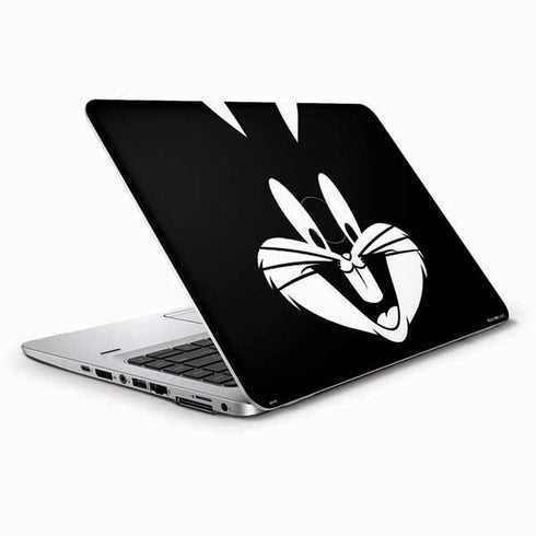 Looney Tunes Bugs Bunny Plain Black and White HP Elitebook Skin