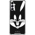 Looney Tunes Bugs Bunny Plain Black and White Gabb Phone 4 Clear Case