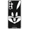 Looney Tunes Bugs Bunny Plain Black and White Galaxy A16 5G Clear Case