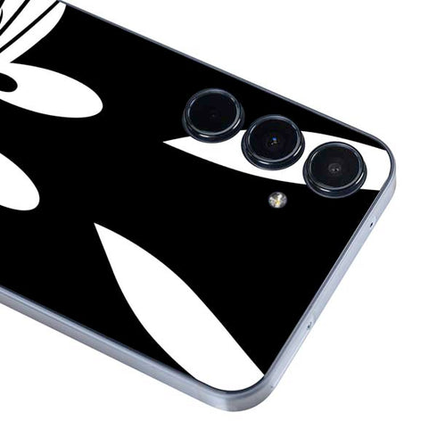 Looney Tunes Bugs Bunny Plain Black and White Galaxy A35 5G Skin