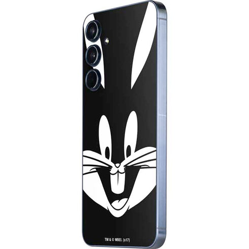 Looney Tunes Bugs Bunny Plain Black and White Galaxy A36 5G Skin