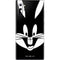 Looney Tunes Bugs Bunny Plain Black and White Galaxy Note 10 Plus Skin