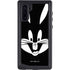 Looney Tunes Bugs Bunny Plain Black and White Galaxy Cases