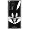 Looney Tunes Bugs Bunny Plain Black and White Galaxy S23 Ultra Clear Case