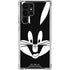 Looney Tunes Bugs Bunny Plain Black and White Galaxy S23 Ultra Clear Case