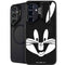 Looney Tunes Bugs Bunny Plain Black and White Galaxy S25 Kickstand Case