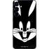 Looney Tunes Bugs Bunny Plain Black and White Galaxy S25 Plus Skin
