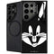 Looney Tunes Bugs Bunny Plain Black and White Galaxy S24 Ultra Kickstand Case