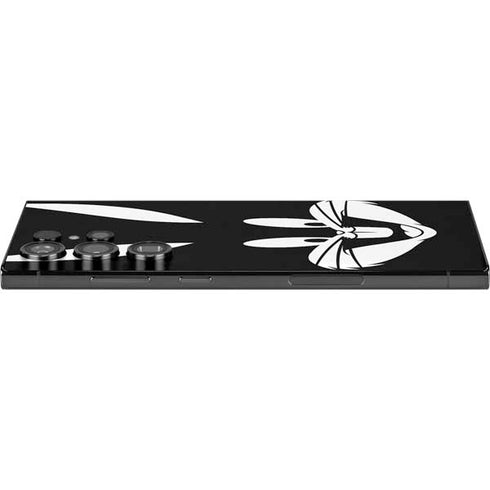 Looney Tunes Bugs Bunny Plain Black and White Galaxy S24 Ultra Skin