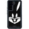 Looney Tunes Bugs Bunny Plain Black and White Galaxy S24 Waterproof Case