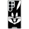 Looney Tunes Bugs Bunny Plain Black and White Galaxy S25 Ultra Clear Case