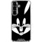 Looney Tunes Bugs Bunny Plain Black and White Galaxy S26 Plus Clear Case