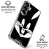 Looney Tunes Bugs Bunny Plain Black and White Galaxy S26 Plus Clear Case