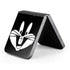 Looney Tunes Bugs Bunny Plain Black and White Galaxy Z Flip6 Skin