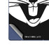 Looney Tunes Bugs Bunny Plain Black and White Galaxy Z Fold6 Skin