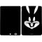Looney Tunes Bugs Bunny Plain Black and White Apple iPad Skin