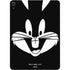 Looney Tunes Bugs Bunny Plain Black and White Apple iPad Air Skin