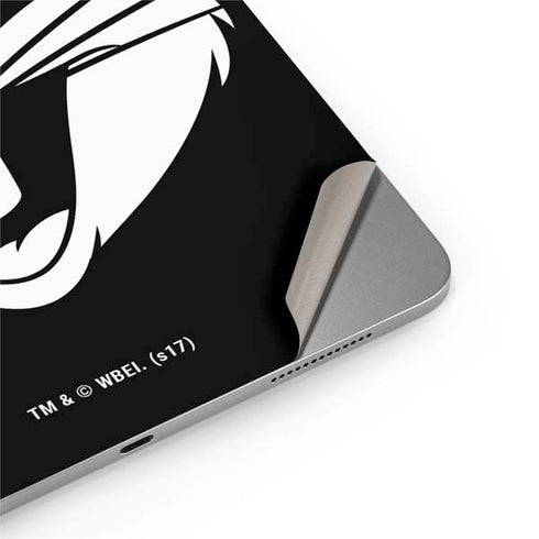 Looney Tunes Bugs Bunny Plain Black and White Apple iPad Air Skin