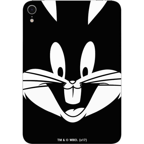 Looney Tunes Bugs Bunny Plain Black and White Apple iPad Mini Skin