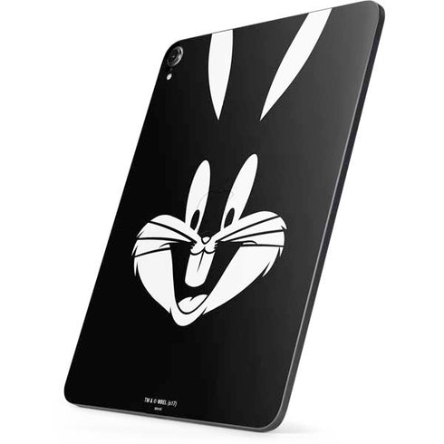 Looney Tunes Bugs Bunny Plain Black and White Apple iPad Pro Skin