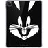 Looney Tunes Bugs Bunny Plain Black and White iPad Pro 11in (2024) Clear Case