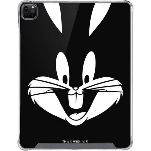 Looney Tunes Bugs Bunny Plain Black and White iPad Cases