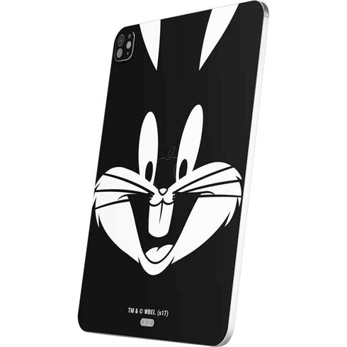 Looney Tunes Bugs Bunny Plain Black and White iPad Pro 13in M4 (2024) Skin